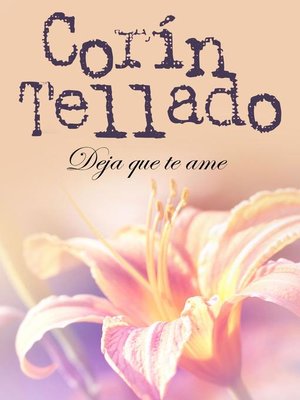 cover image of Deja que te ame